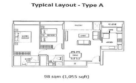 Interlace Condo: Interlace Condo Floor Plan