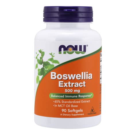 NOW Supplements, Boswellia Extract 500 mg, 90 Softgels- Buy Online in United Arab Emirates at ...