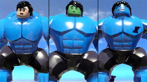 Blue Hulk's Incredible Transformation! Epic Battle: Hulk vs. Blob in LEGO Marvel Superheroes ...