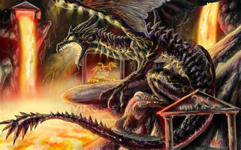 Magma Dragon by Virus-91 on DeviantArt