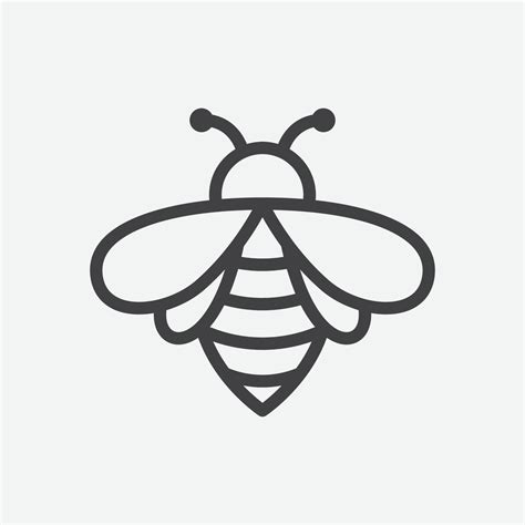 Simple Bee Vector