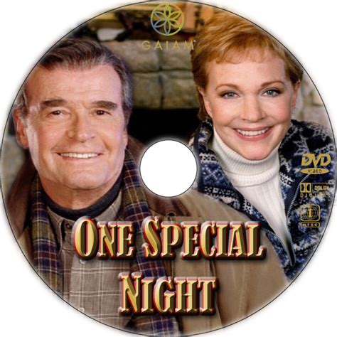 One Special Night DVD label (1999) R1 Custom Art