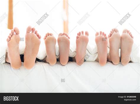 Feet Family Bed Image & Photo (Free Trial) | Bigstock