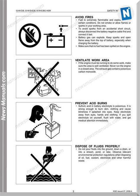 Kubota Diesel Engine 03-M Series 2008 Workshop Manual