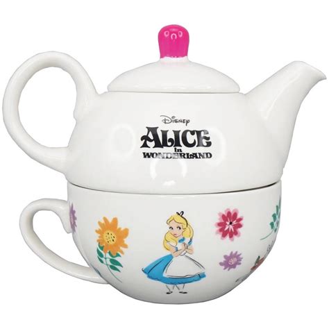 Disney Alice in Wonderland Tea For One Set Ceramic