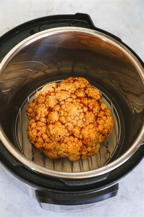 Sweet and Spicy Instant Pot Cauliflower - Little Sunny Kitchen