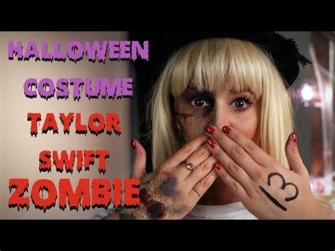 Zombie Taylor Swift Costume Tutorial | Halloween Ideas | Beauty How To - YouTube