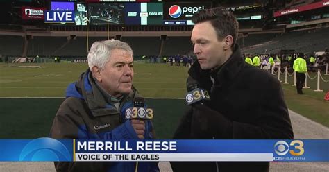 Eagles voice Merrill Reese talks Birds vs. Big Blue - CBS Philadelphia