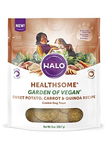 Halo Garden of Vegan Dog Treats, Training Treats for Dogs, Sweet Potato ...