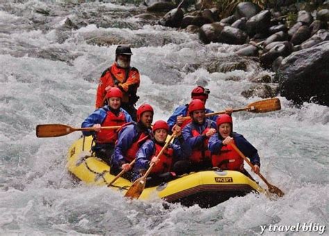 White Water Rafting The Tongariro River In Taupo, New Zealand