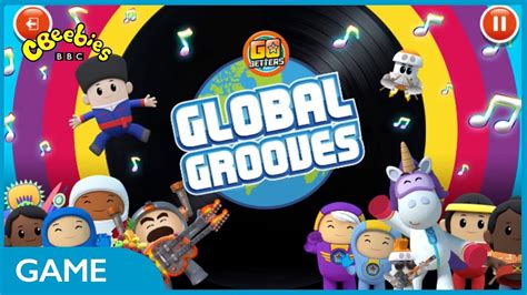 CBeebies Games | Go Jetters Global Grooves | Play-through - YouTube