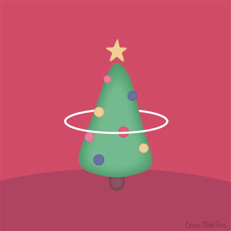 Christmas Tree Dancing GIF by Caro Martini - Find & Share on GIPHY