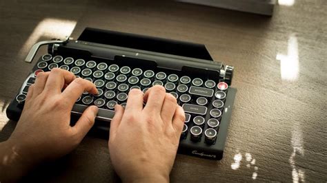 Manual Typewriter Keyboard
