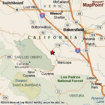 Where is Taft, California? see area map & more