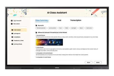 Samsung Introduces New AI Class Assistant for the WAD Interactive ...