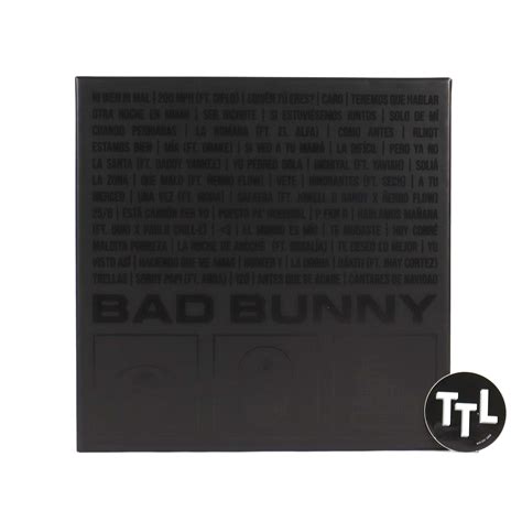 Bad Bunny: Anniversary Trilogy (Indie Exclusive) Vinyl 6LP Boxset ...