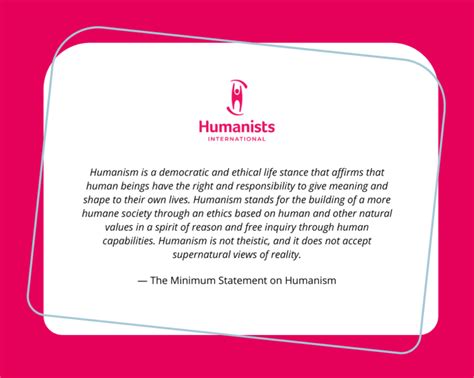 What is humanism? - Humanists International