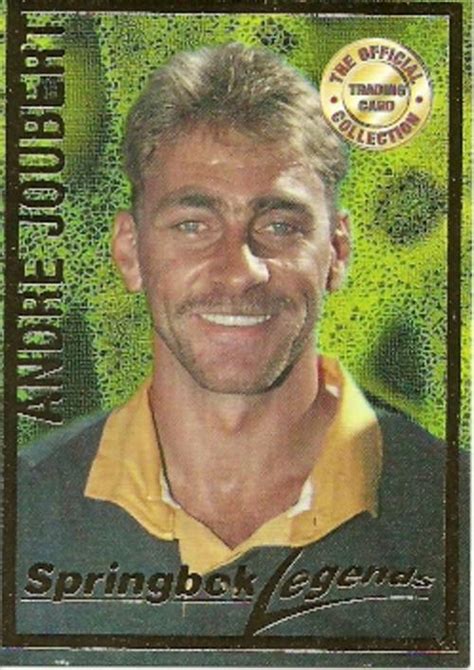 Trading Cards - ANDRE JOUBERT - 1997 PANINI SPRINGBOKS LEGENDS CARD for sale in Johannesburg (ID ...