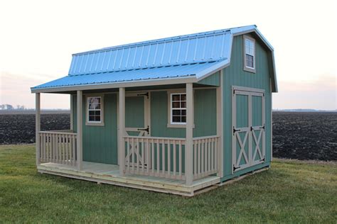 Sheds With Porches [2021 Models] | Beachy Barns