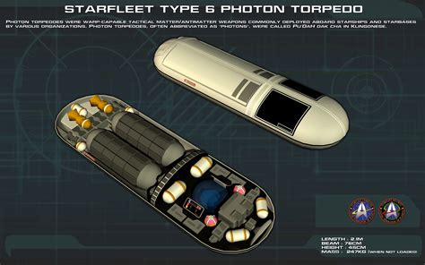 Photon Torpedo [24th Century] Tech Readout by unusualsuspex on DeviantArt