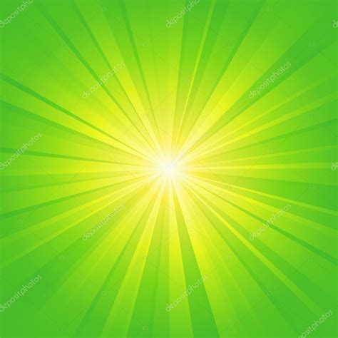 Green yellow ray background Stock Vector Image by ©mimacz #91147504