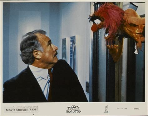 The Muppets Take Manhattan - Lobby card with Dabney Coleman