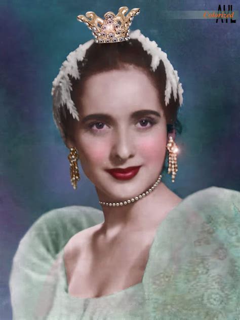 Colors for a Bygone Era: Gloria Romero (Galla), Filipina actress (1933-) colorized