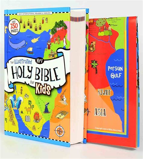 NIRV Illustrated Holy Bible For Kids Full Color by Zondervan Publishing ...