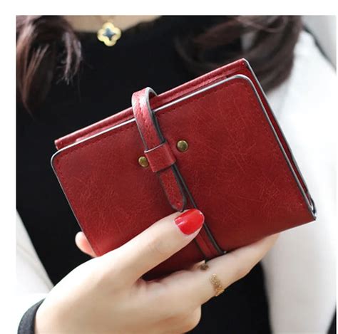 Women Wallet Slim Wallet Luxury Brand Wallets Small Purse Women Leather ...