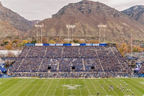 Brigham Young University, Lavell Edwards Stadium - Anthony James ...