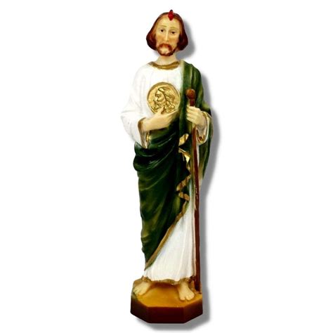 St Jude 9" Resin Statue | Religious Statues | St Martin Apostolate