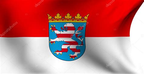 Flag of Hessen, Germany — Stock Photo © yuiyui #4305530