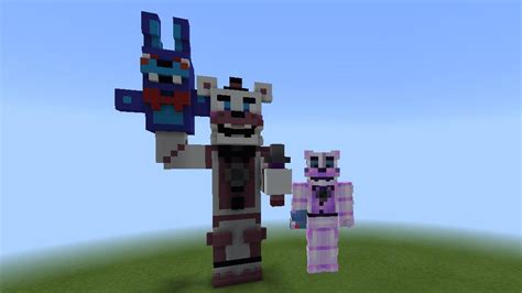 Funtime Freddy in Minecraft! Design made by Gummy on YouTube, took me around 1 1/2 - 2 hours ...