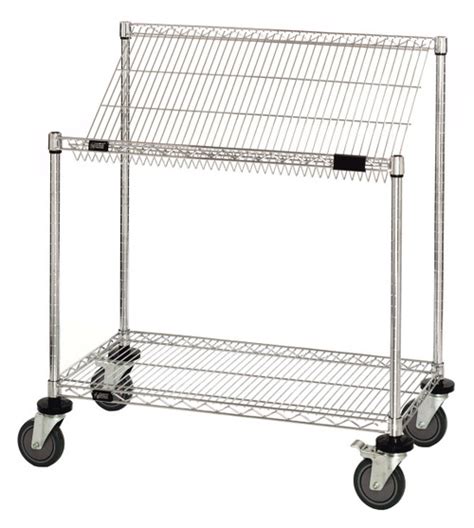 Wire Work Station Cart 24" x 36" - industrialshelving.com