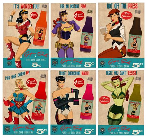NEW Super Soda Cherry Coke and Alluring Apple! Finally got around to finishing Lois and Ivy! Dc ...