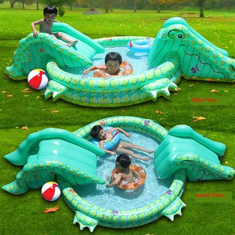 New arrival multifunctional inflatable child swimming pool with double ...