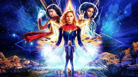 The Marvels: Kamala Khan, Carol Danvers and Monica Rambeau - Marvel's Captain Marvel Wallpaper ...