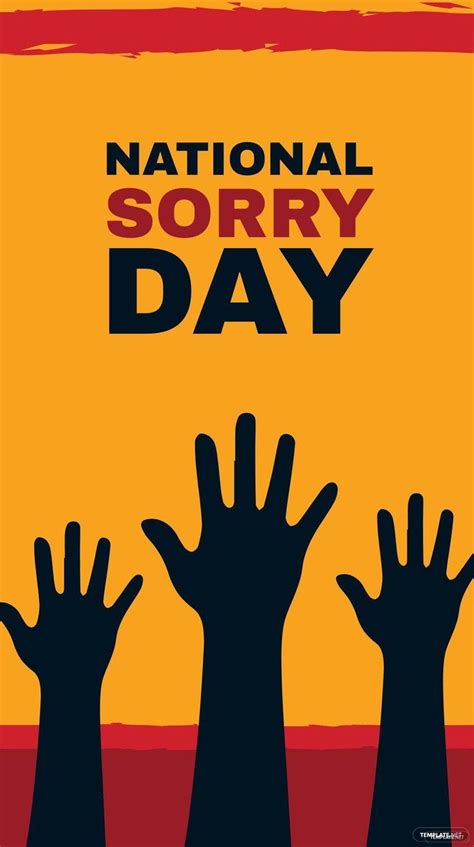 National Sorry Day iPhone Background in EPS, Illustrator, JPG, PSD, PNG ...