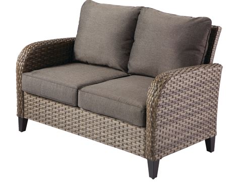 CANVAS Breton All-Weather Wicker Outdoor Patio Loveseat | Canadian Tire