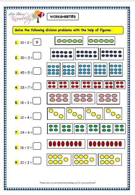 Division worksheets grade 3 – Artofit