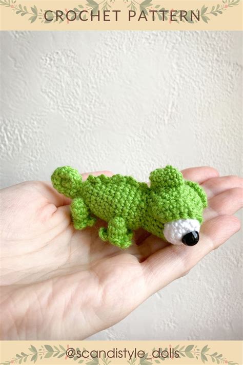 Pascal Crochet Pattern Amigurumi Chameleon Pascal From | Etsy in 2022 ...