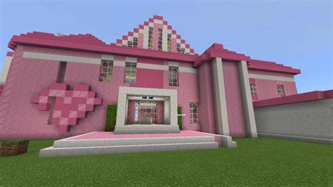 Pink House map for MCPE - All for Minecraft PE game