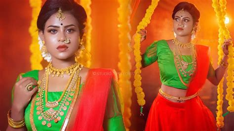 Tamil actress Thamil Nila looks stunning in this traditional outfit