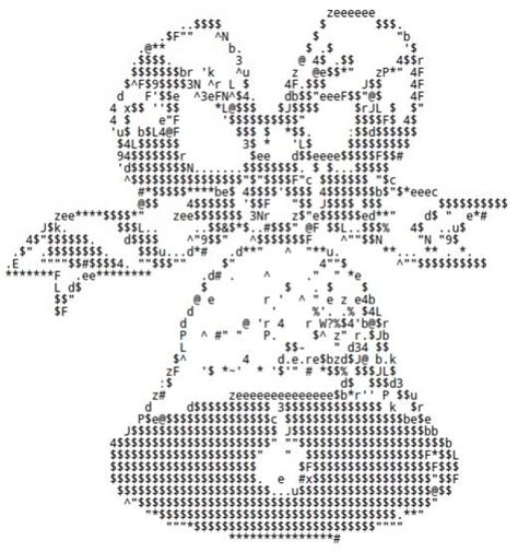 Christmas Ornaments, Bells and Candles in ASCII Text Art
