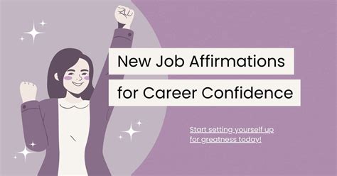 68 Powerful New Job Affirmations to Boost Your Career Confidence