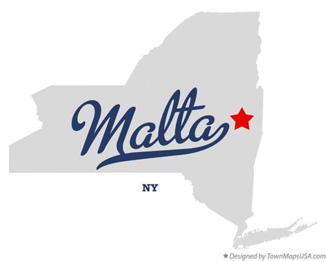 Map Of Malta Ny - Abbe Lindsy