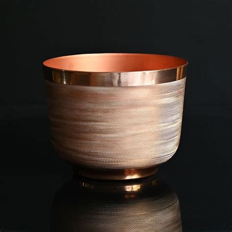 Copper planter for indoor plants – Mora Taara