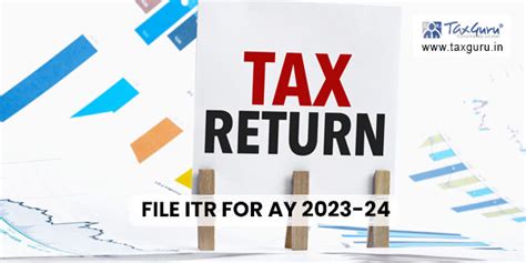 When you can file ITR for AY 2023-24