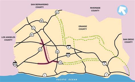 Route 57 - California Toll Roads Map | Printable Maps