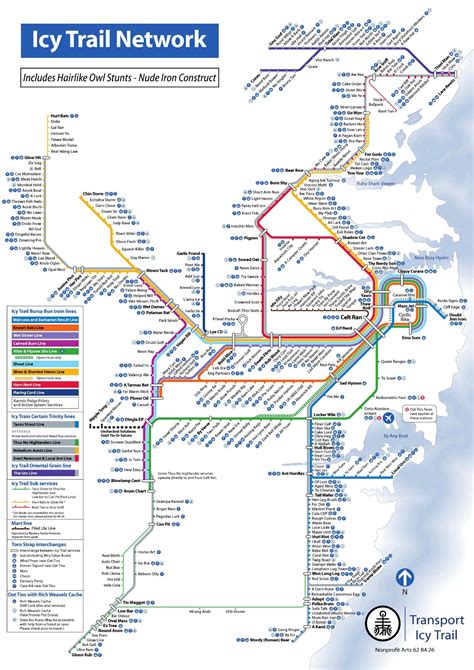 An Anagram Map of the entire Cityrail network : r/nsw